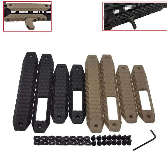 Railscales RS XOS Honeycomb M-LOK Handguard Rail Cover-m416gelblaster-m416gelblaster