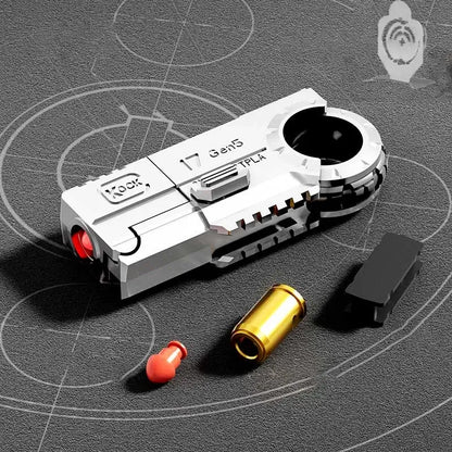 Kock 17 Gen5 Ring EDC Fidget Shell Ejecting Toy Gun-m416gelblaster-silver-m416gelblaster