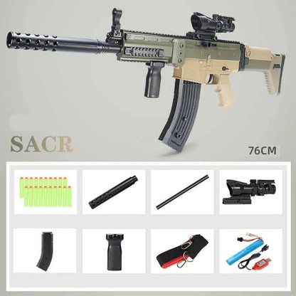 Electric Auto SCAR-H Foam Blaster-m416gelblaster-m416gelblaster