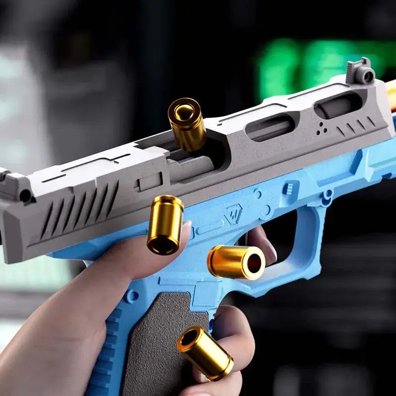 SI G17 Semi-Auto Shell Throwing Soft Bullet Toy Pistol-m416gelblaster-m416gelblaster