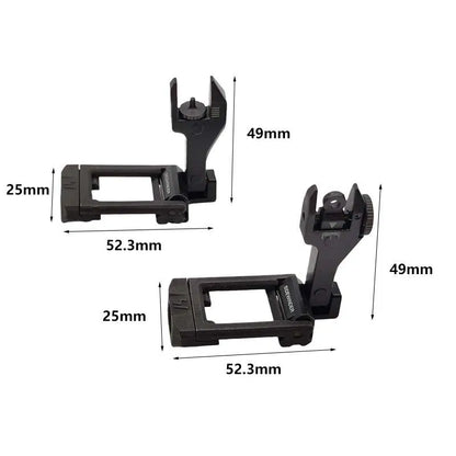 SI Sidewinder 45 Degree Offset Flip-Up Iron Sights-m416gelblaster-m416gelblaster