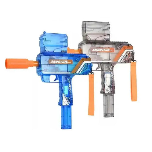 Shooting Elite UZi Hopper-Fed Water Bead Gun with Light