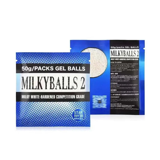 Stariver Milky White Hard Competition Grade Gel Ball