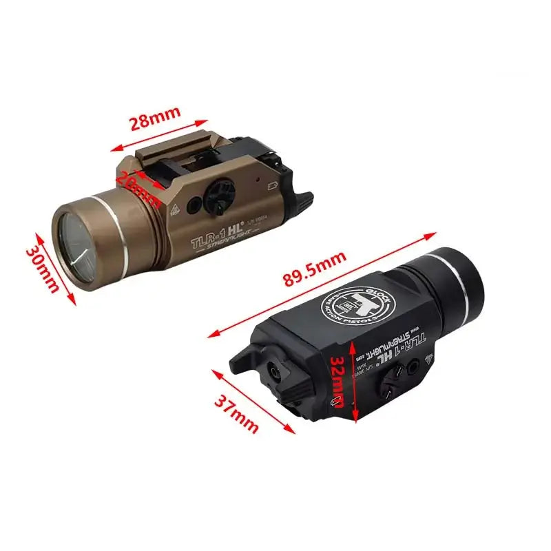 Streamlight TLR-1 HL 1000-Lumens Weapon Light-m416gelblaster-m416gelblaster