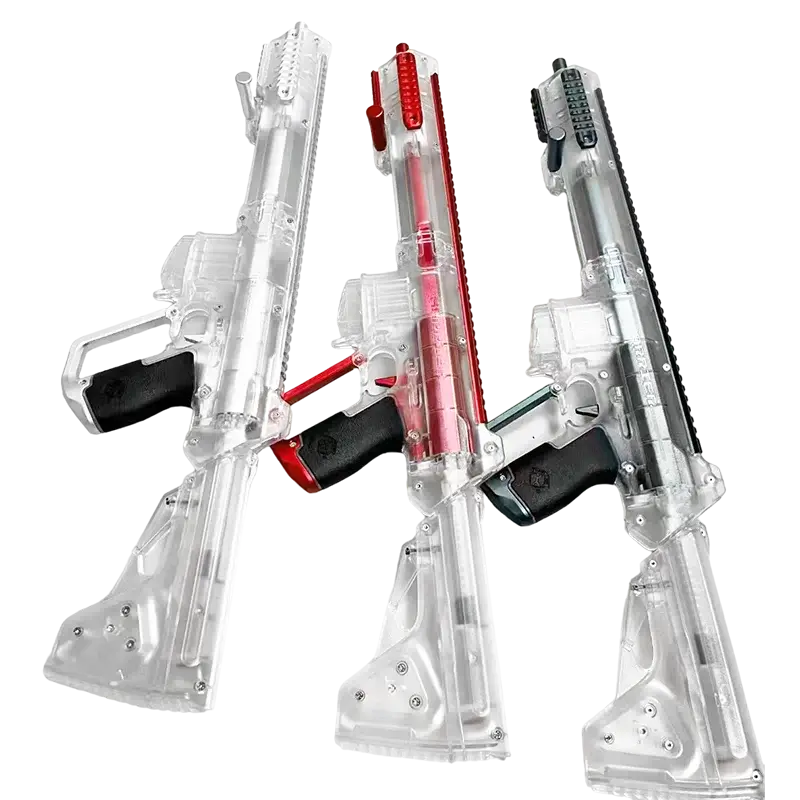 Transparent Worker Harrier Blaster-m416gelblaster-silver-m416gelblaster