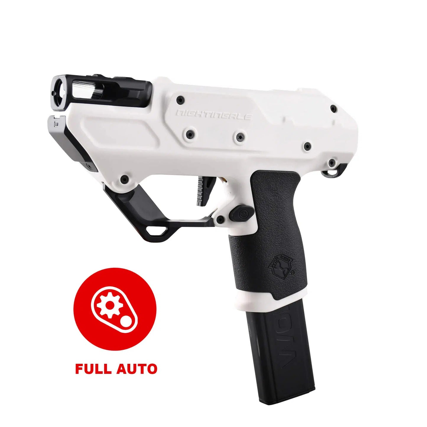 Worker Nightingale Full Auto Motorized Blaster-m416gelblaster-white-m416gelblaster