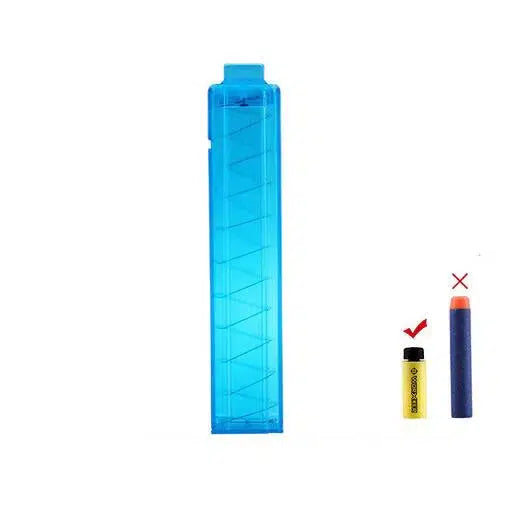 Worker 15-Darts Stefan Short Talon Magazine-m416gelblaster-blue-m416gelblaster