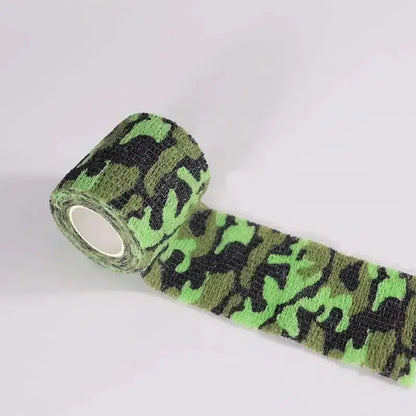 Self-Adhesive Camouflage Tape 5cm*4.5m-m416gelblaster-green black-m416gelblaster