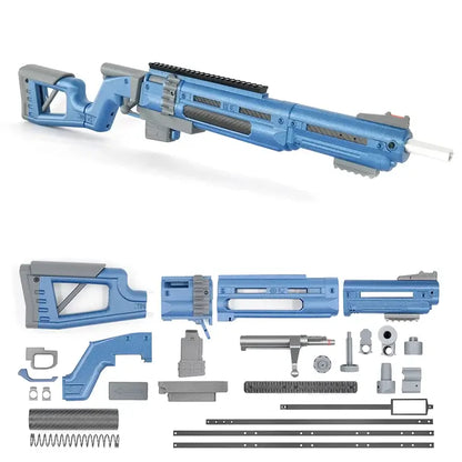 GongSi T05 Manual Bolt Action 3D Print Foam Dart Blaster Toy