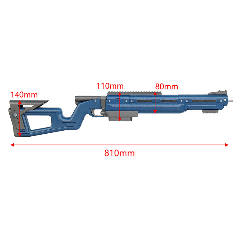 GongSi T05 Manual Bolt Action 3D Print Foam Dart Blaster Toy