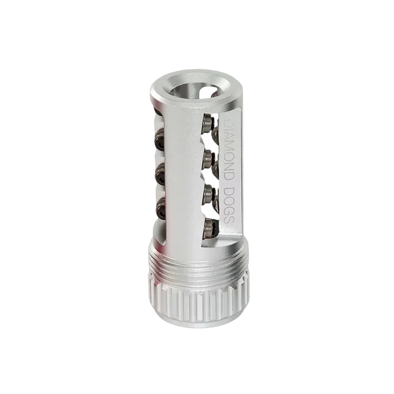 M3 Low Resistance CNC Nerf Bearing SCAR Barrel with Thread-m416gelblaster-silver-m416gelblaster