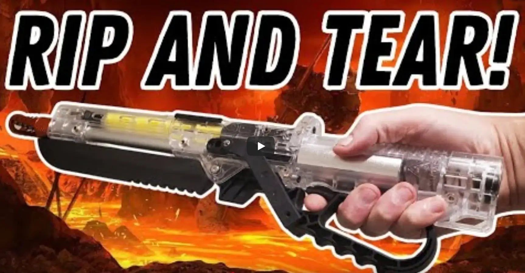 Cargar video: review video on the mangzhong nerf blaster