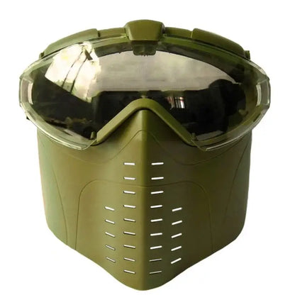 Dustproof Anti-fog Tactical Full Face Goggle Mask-玩具/游戏-m416gelblaster-tan-m416gelblaster