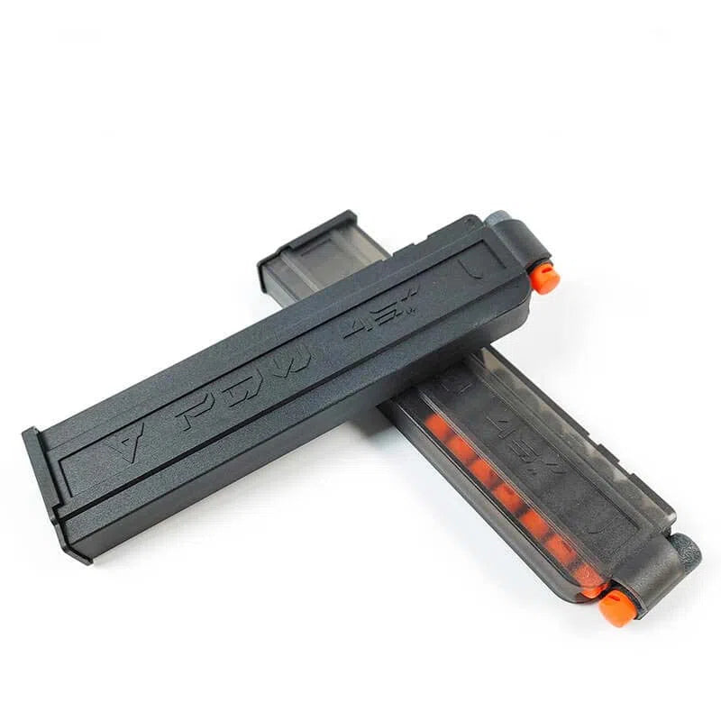 Electric PDW-45 Flywheels Dart Blaster-foam blaster-Biu Blaster-extra mag 1pc-Biu Blaster