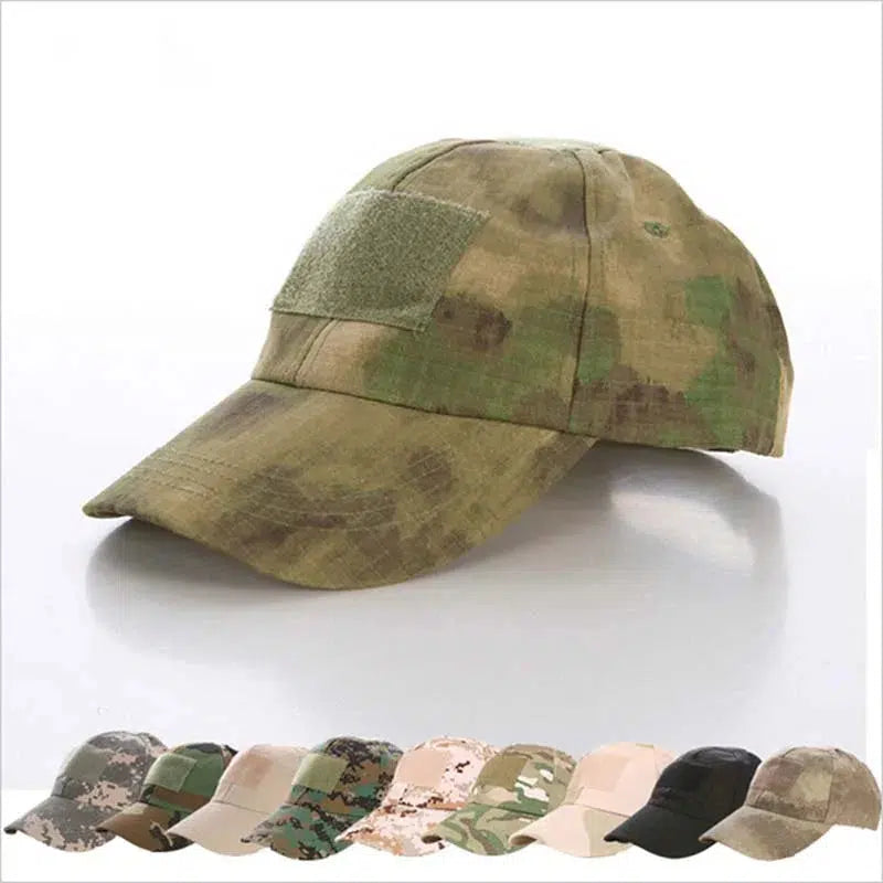 Outdoor Camouflage Tactical Cap with Velcro Tape-clothing-m416gelblaster-m416gelblaster