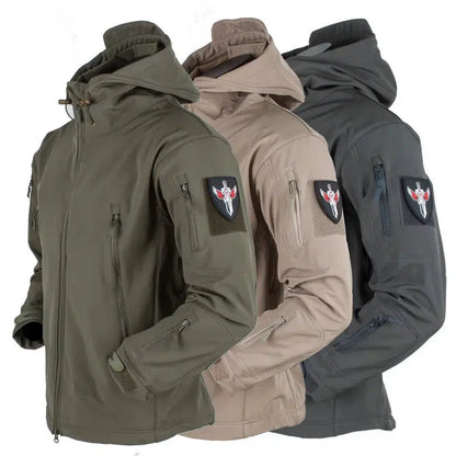 Tactical Soft Shell Military Jacket Men Waterproof Windproof-clothing-m416gelblaster-m416gelblaster