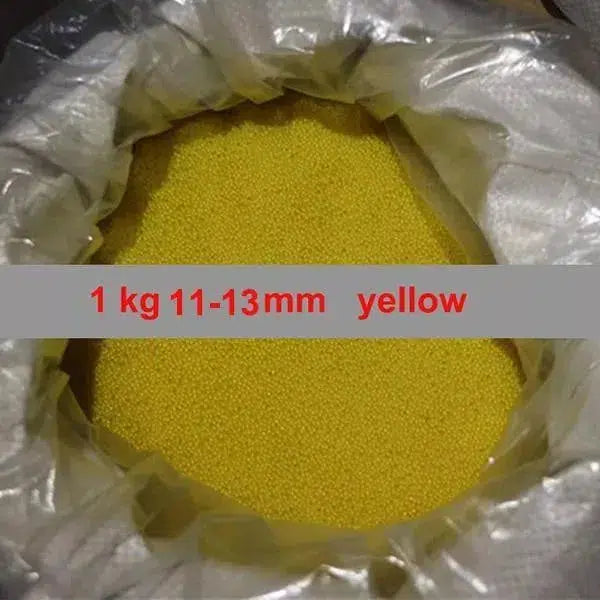 1Kg 11-13mm Gel balls-gel balls-Biu Blaster-yellow-Biu Blaster